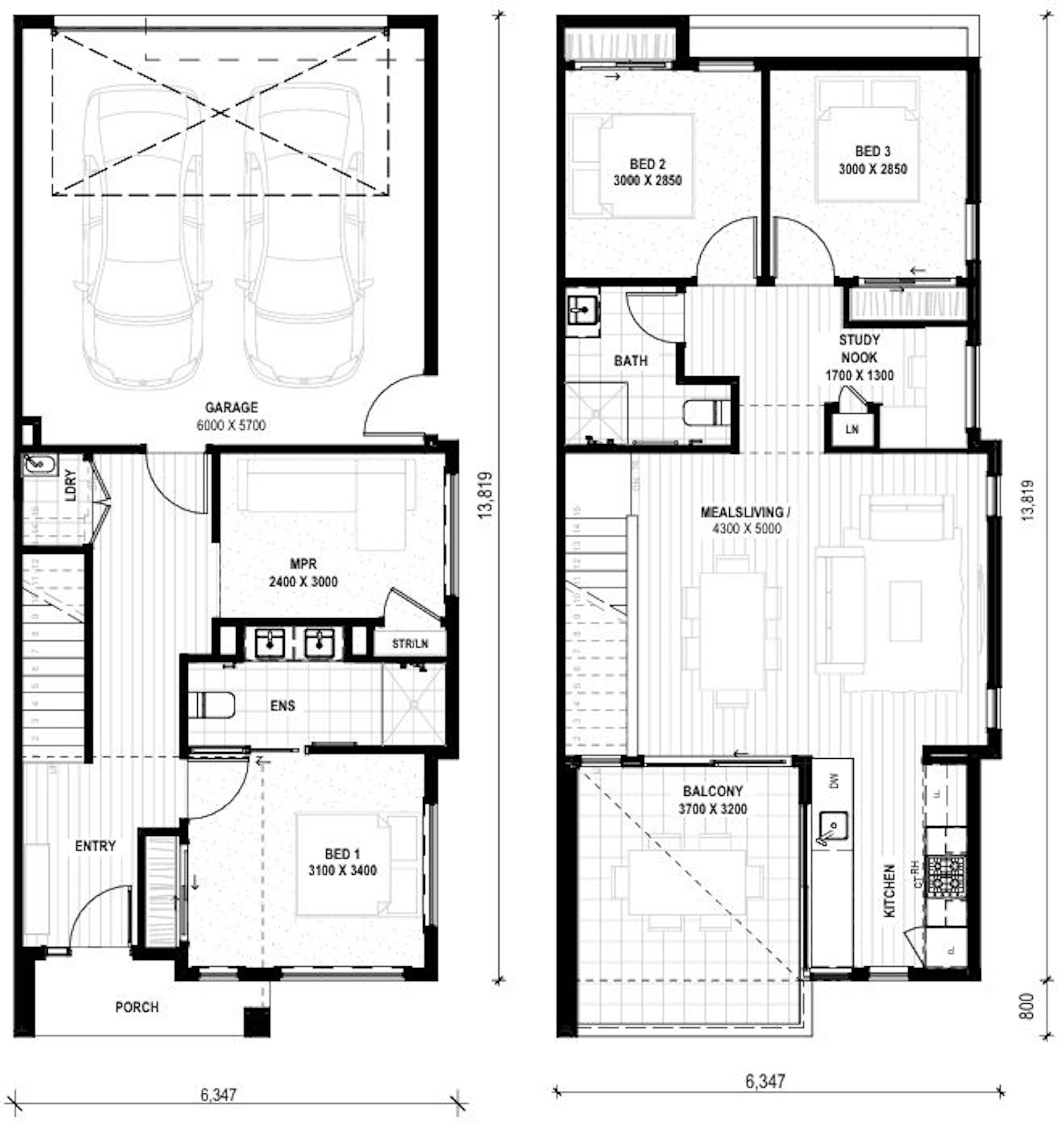 Property Investment Property in Tarneit, VIC (3.85% Yield) | Aus Investment Properties - Floor Plan 1