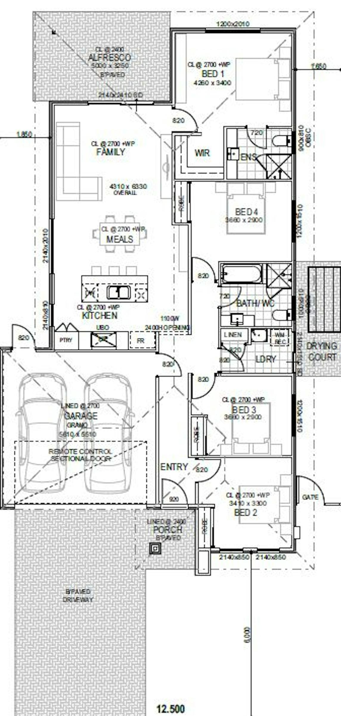 House and Land Investment Property in Bullsbrook, WA (4.52% Yield) | Aus Investment Properties - Floor Plan 1