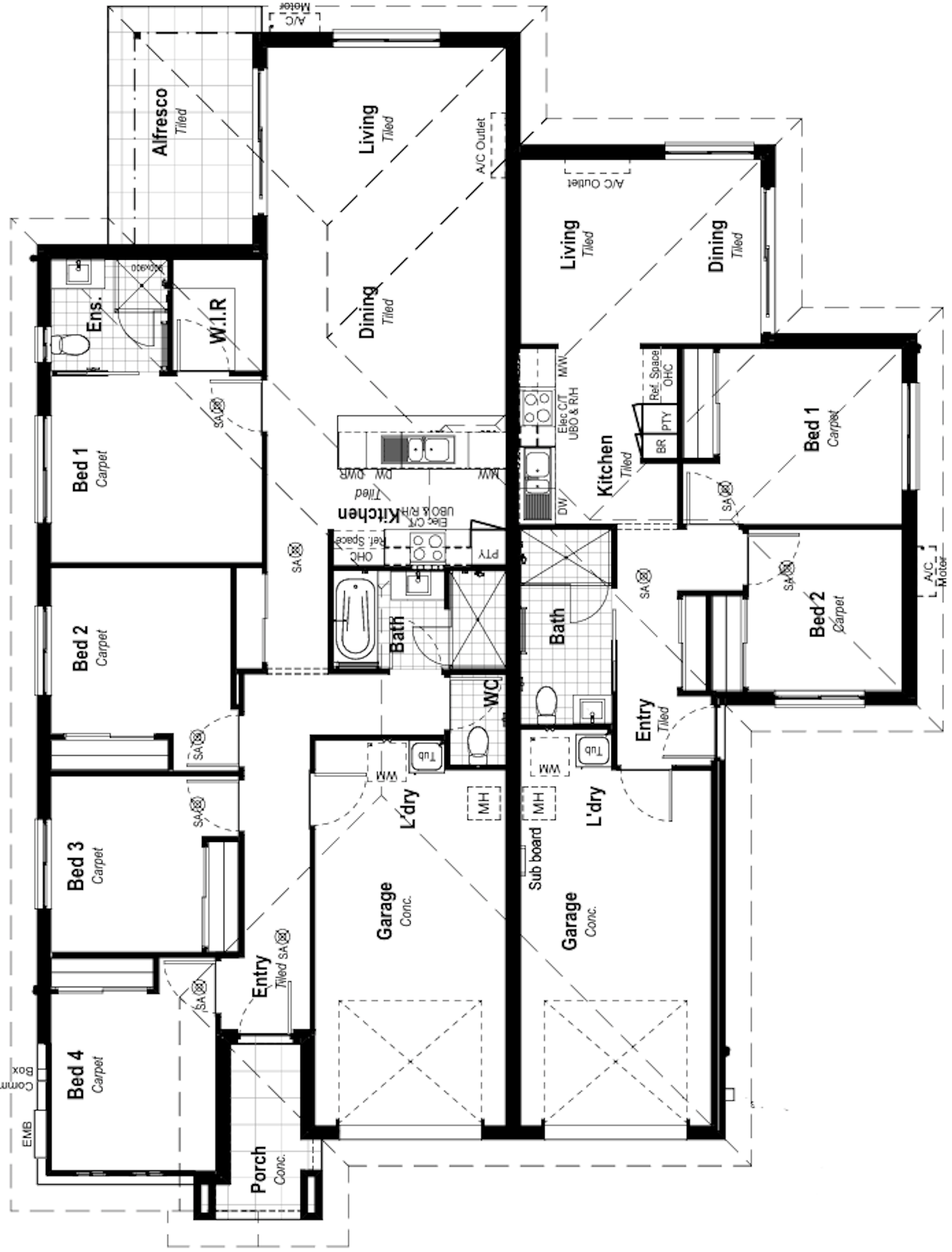 House and Land Investment Property in Urraween, QLD (5.93% Yield) | Aus Investment Properties - Floor Plan 1