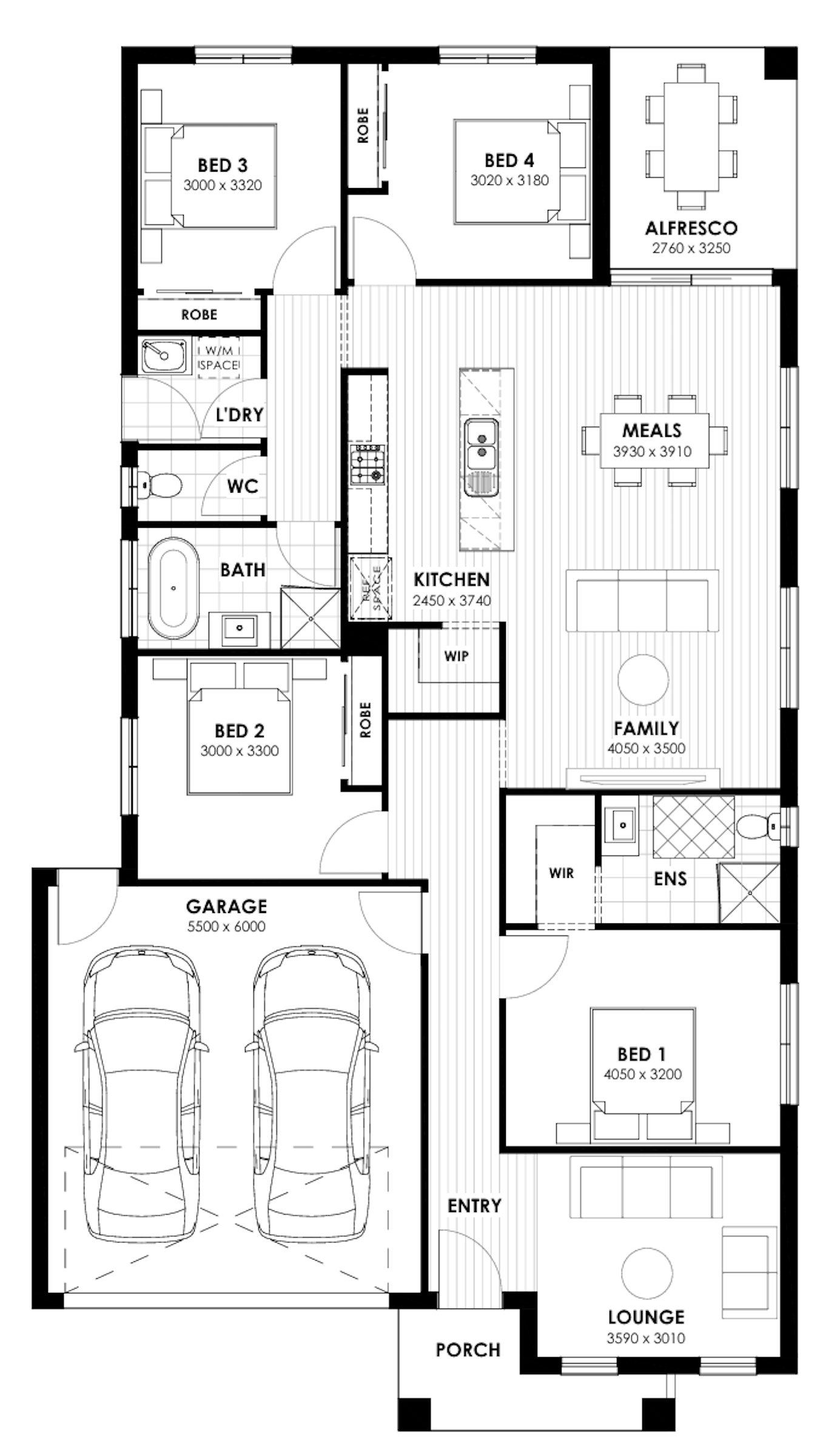House and Land Investment Property in Bonshaw, VIC | Aus Investment Properties - Floor Plan 1