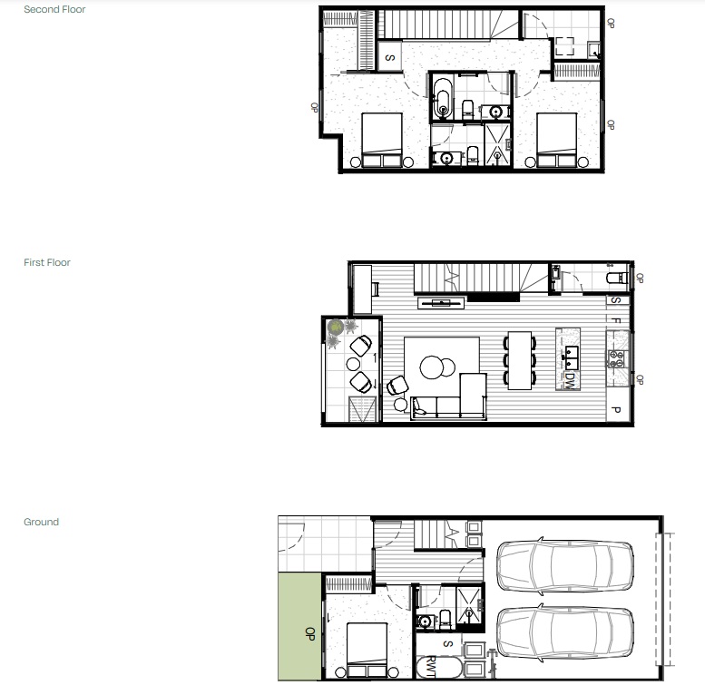 Lot S2.44/44A - The Fields Townhouses - Bellfield -1